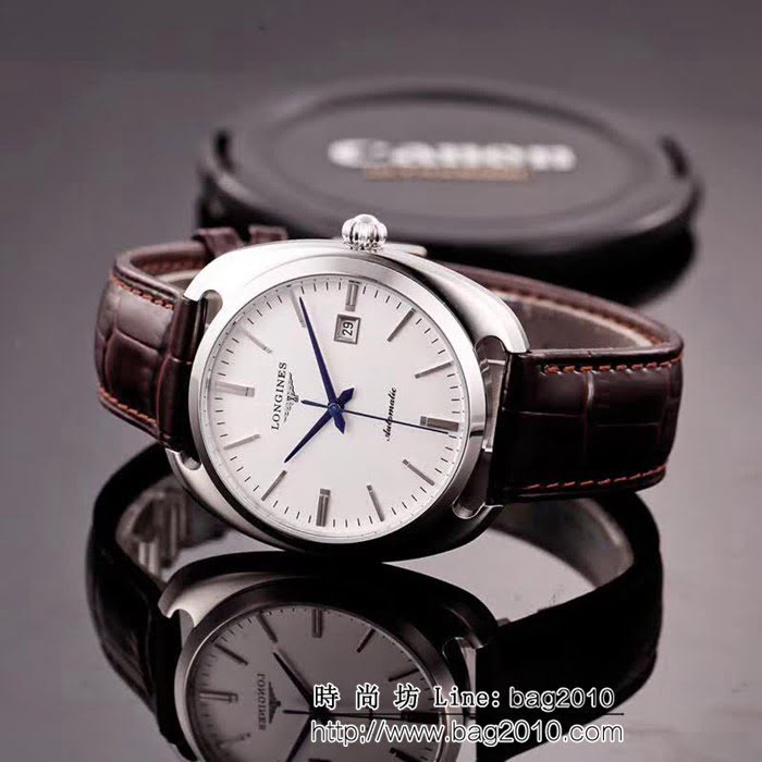 LONGINES浪琴 經典大三針 全自動機械 精品男士腕表 WSS0256